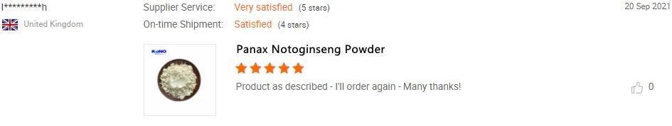 Panax Notoginseng Powder comments