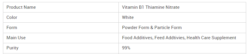 VB1 Feed Grade product information